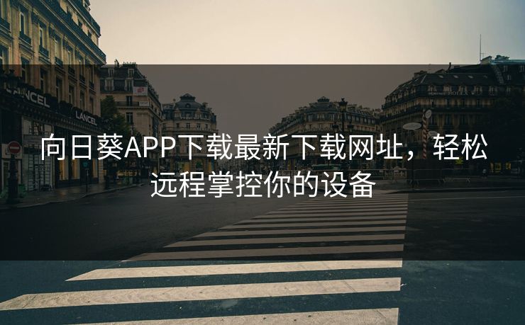 向日葵APP下载最新下载网址，轻松远程掌控你的设备
